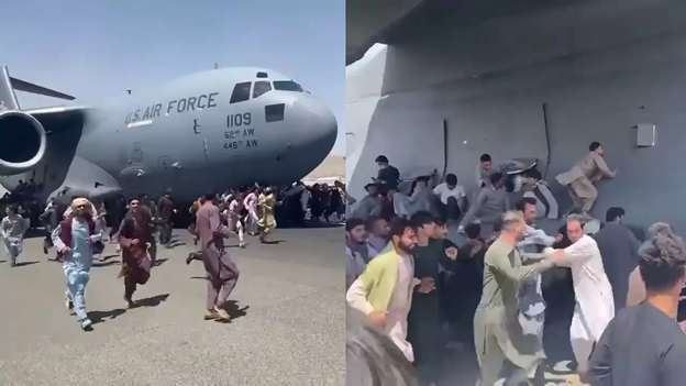Fleeing Kabul
