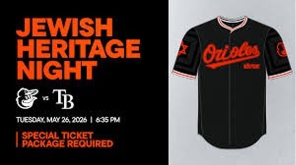 Orioles Jewish Heritage Night